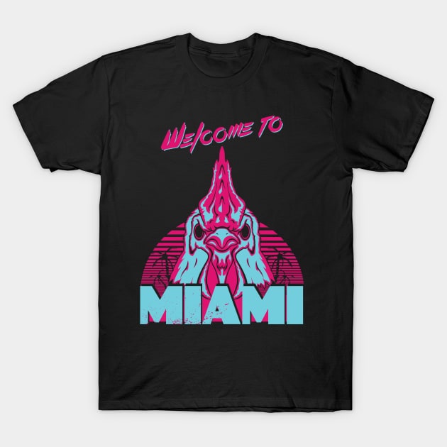 Welcome to Miami - I - Richard T-Shirt by oeightfive